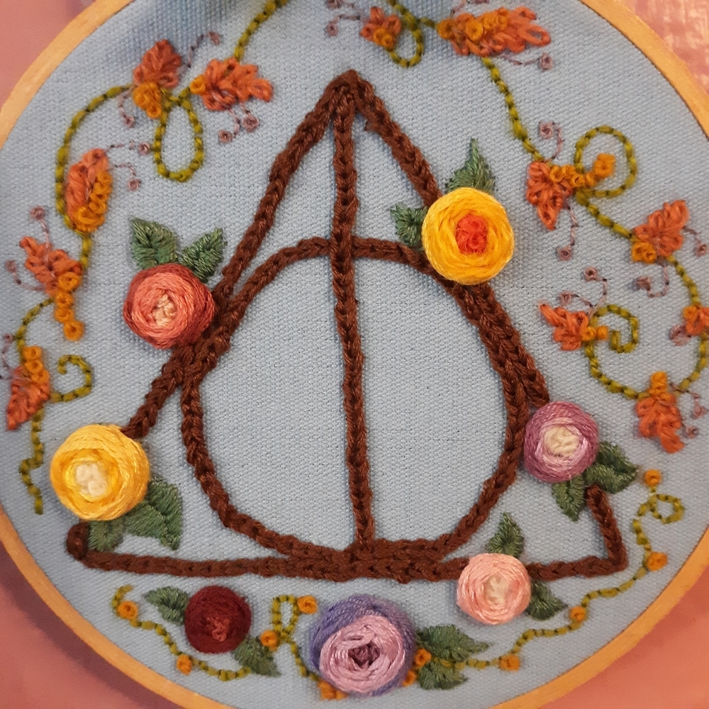 Hand Stitched Harry Potter Embroidery - Picture 3 of 15